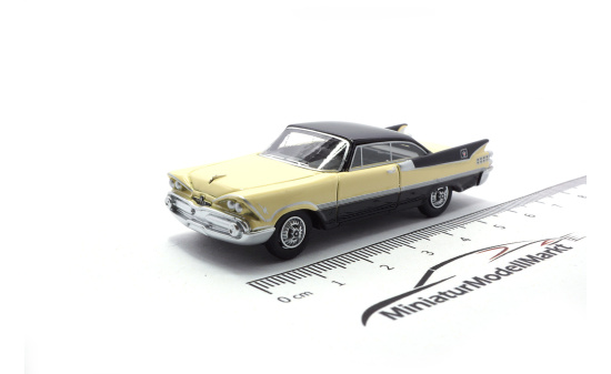 BoS-Models 87056 Dodge Custom Royal Lancer Coupe 1959 - beige/schwarz 1:87