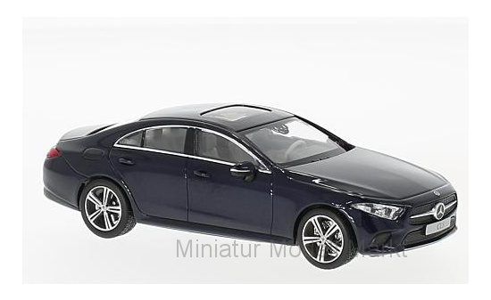 Norev B66960543 Mercedes CLS (C257), metallic-dunkelblau, 2018 1:43