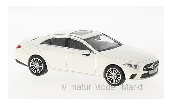 Norev B66960544 Mercedes CLS (C257), weiss, 2018 1:43