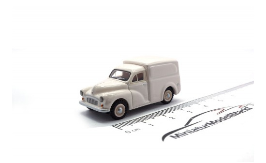 BoS-Models BOS87411 Morris Minor Van - weiss 1:87