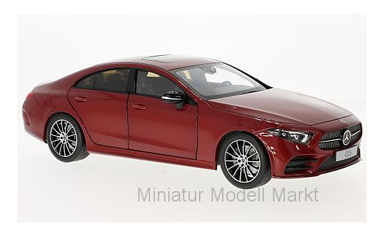 Norev B66960545 Mercedes CLS Coupe (C257), metallic-rot, 2018 1:18