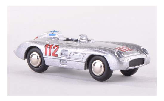 BUB 08252 Mercedes 300 SLR, silber, No.112 1:87