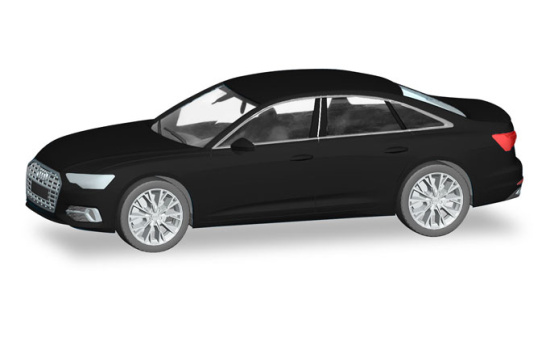 Herpa 420297 Audi A6 ® Limousine, brillantschwarz 1:87