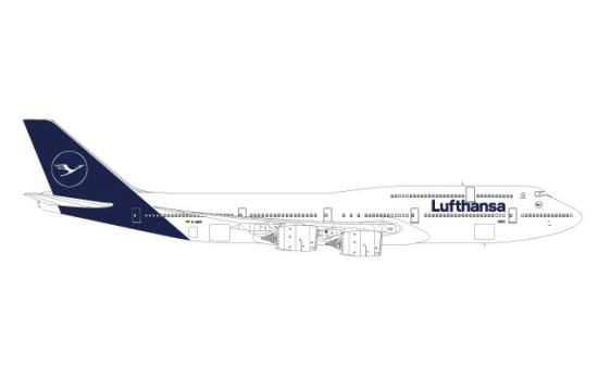 Herpa 559188 Lufthansa Boeing 747-8 Intercontinental - new 2018 colors - Vorbestellung 1:200