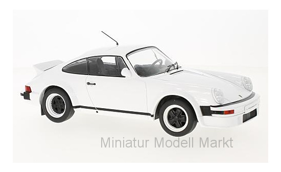 IXO 18CMC007 Porsche 911, weiss, Plain Version, 1982 1:18