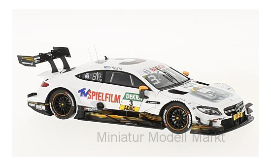 Spark B66961419 Mercedes AMG C63 DTM, No.3, TV Spielfilm, DTM, P.Di Resta, 2017 1:43