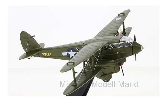 Oxford 72DR015 De Havilland D.H.89A Dragon Rapide, Wee Wullie, Dominie Wee Wullie, X7454 USAAF 1:72