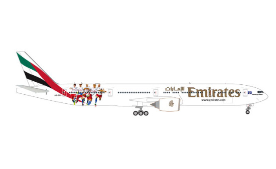 Herpa 559034 Emirates Boeing 777-300ER 