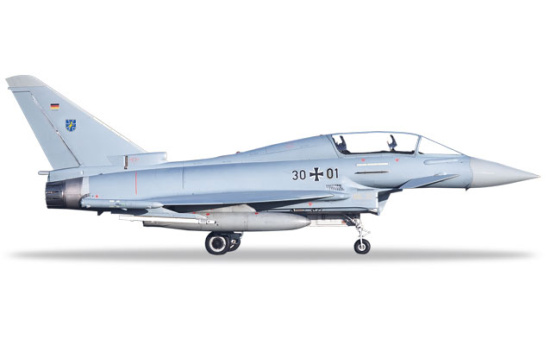 Herpa 580397 Luftwaffe Eurofighter Typhoon twin-seat - TaktLwG 73 