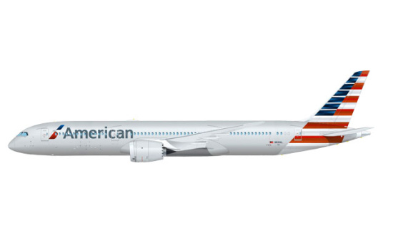 Herpa 612043 American Airlines Boeing 787-9 Dreamliner 1:200