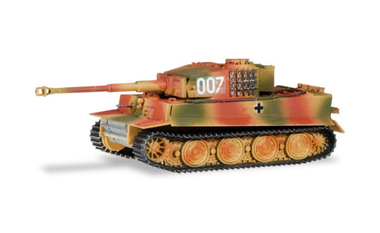 Herpa 746441 Kampfpanzer Tiger, letzte Version, Panzer Abt. 101 Normandie
Juni 1944 / Fighting tank Tiger - Vorbestellung 1:87