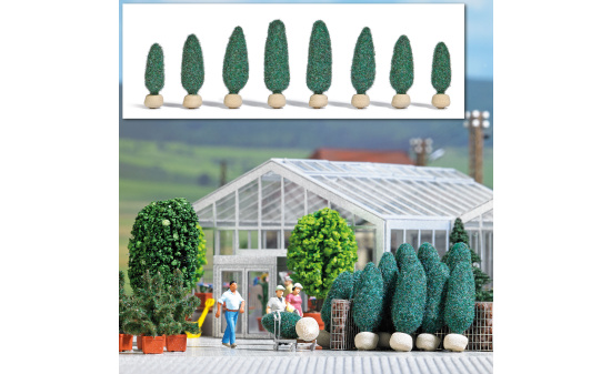 Busch 1275 Bäume mit Wurzelballen - Vorbestellung 1:87