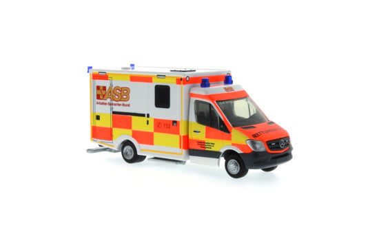Rietze 61730 WAS RTW Facelift ASB Nürnberg-Fürth, 1:87 1:87