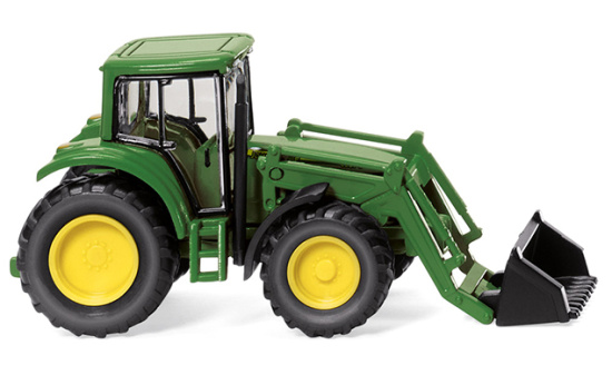 Wiking 095838 John Deere 6820S mit Frontlader 1:160