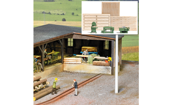 Busch 7850 Holzbearbeitungsmasch. - Vorbestellung 1:87