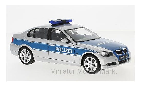 Welly 22465BP BMW 330I, Polizei 1:24