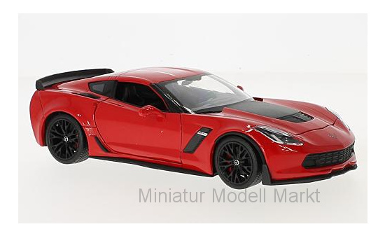 Welly WEL24085RED Chevrolet Corvette Z06 - rot - Vorbestellung 1:24