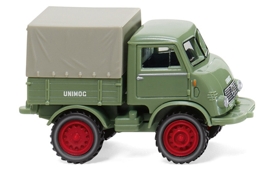 Wiking 036802 Unimog U 401 - hellgrün 1:87