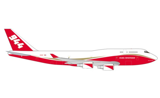 Herpa 531955 Global Supertanker Services Boeing 747-400 Supertanker - Vorbestellung 1:500