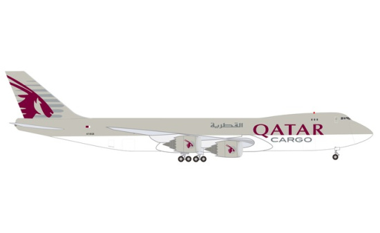 Herpa 531993 Qatar Airways Cargo Boeing 747-8F - Vorbestellung 1:500