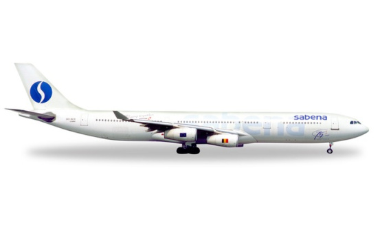Herpa 532655 Sabena Airbus A340-200 