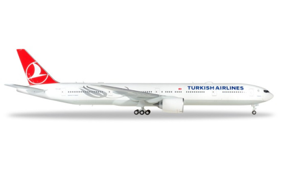 Herpa 559379 Turkish Airlines Boeing 777-300ER TC-LJB 