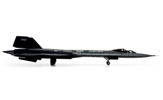 Herpa 559454 U.S. Air Force Lockheed SR-71B Blackbird - 4201st Strategic Reconnaissance Squadron, 4200th Strategic Reconnais- sance Wing, Beale AB 61-7957 - Vorbestellung 1:200