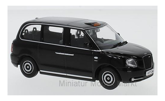Oxford 43TX5001 LEVC TX Electric Taxi, schwarz, RHD 1:43
