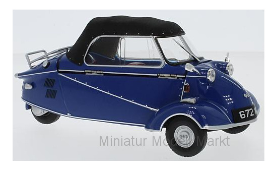 Oxford 18MBC006 Messerschmitt KR200 Convertible, blau 1:18