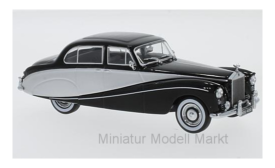 Oxford 43EMP003 Rolls Royce Silver Cloud Hooper Empress, schwarz/silber, RHD 1:43