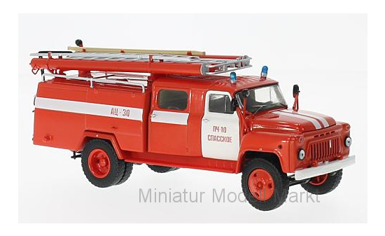 Start Scale Models 1265 GAZ 53A (106A) AC-30, rot/weiss, Feuerwehr 1:43