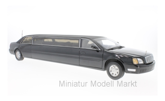 Sun Star 4231 Cadillac DeVille Limousine, schwarz, ohne Vitrine, 2004 1:18