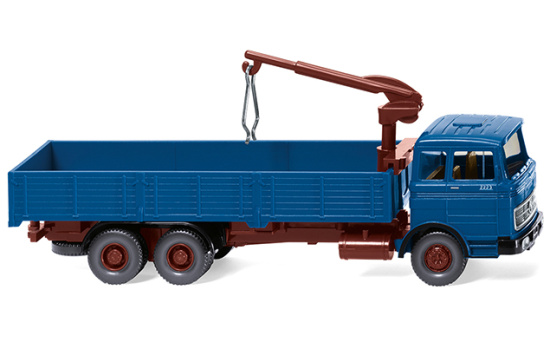 Wiking 043307 Hochbordpritschen-Lkw (MB LP 2223) - azurblau 1:87