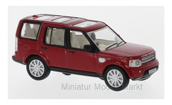 Oxford 76DIS005 Land Rover Discovery 4, metallic-rot - Vorbestellung 1:76