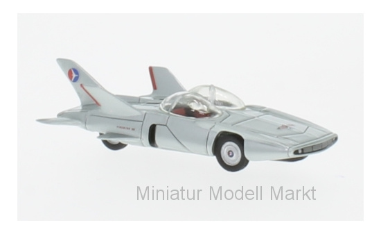 BoS-Models 87425 GM Firebird III, silber, 1958 1:87