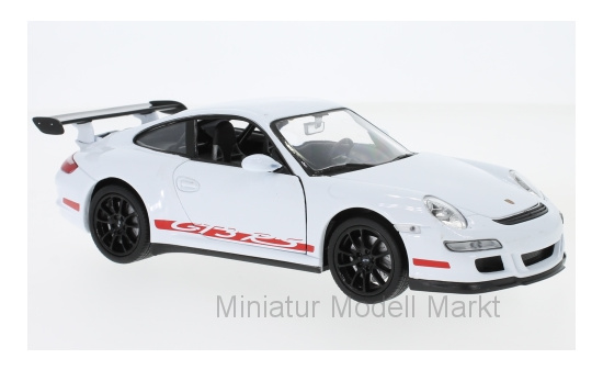 Welly 22495WHITE Porsche 911 (997) GT3 RS (997), weiss 1:24
