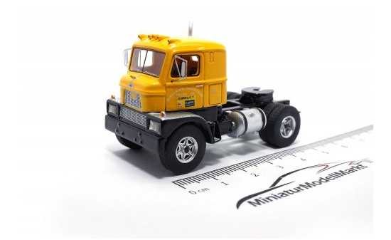 BoS-Models 87365 Mack H673-ST, gelb, Zugmaschine, 1960 1:87