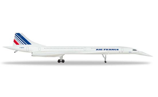 Herpa 532839 Air France Concorde - nose down position - Vorbestellung 1:500