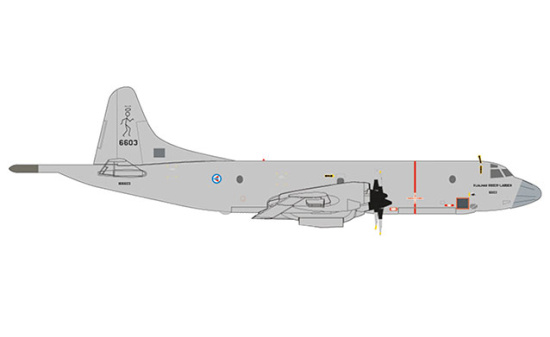 Herpa 532907 Norwegian Air Force Lockheed P-3C Orion - 133 Air Wing, 333 Squadron, Andoya Air
Station 3296 