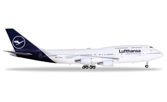 Herpa 559485 Lufthansa - new 2018 colors Boeing 747-400 - Vorbestellung 1:200