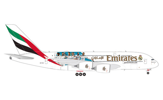 Herpa 559508 Emirates Airbus A380 