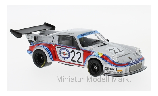 IXO LMC158A Porsche 911 Carrera RSR 2.1 Turbo, No.22, Martini Racing, Martini, 24h Le Mans, H.Müller/G.van Lennep, 1974 1:43