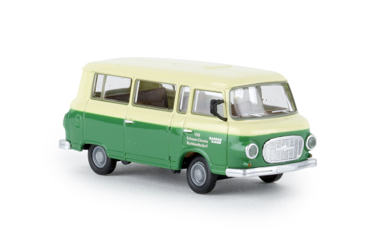 Brekina 30041 Barkas B1000 Bus, VEB Schaum-Chemie Burkhardtsdorf 1:87