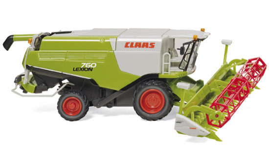 Wiking 038914 Claas Lexion 760 Mähdrescher mit V 1050 Getreidevorsatz 1:87