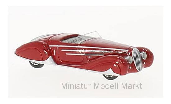 BoS-Models 87436 Delahaye 165 V12, rot, RHD, 1938 1:87