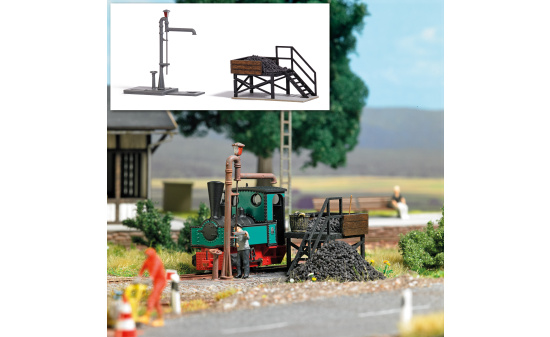 Busch 12378 Klein -Bekohlung m.Wasserkran - Vorbestellung 1:87