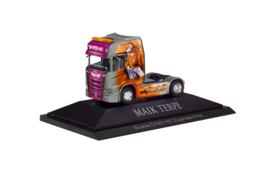 Herpa 110976 Scania CR 20 Hochdach Zugmaschine 