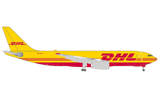 Herpa 532969 DHL Aviation (European Air Transport) Airbus A330-200F - Vorbestellung 1:500