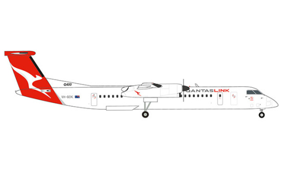 Herpa 559546 QantasLink Bombardier Q400 - new colors 1:200