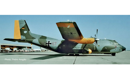 Herpa 559560 Luftwaffe Transall C-160 - Lufttransportgeschwader 63 / Air Transport Wing 63, Hohn Air Base Norm 72 1:200